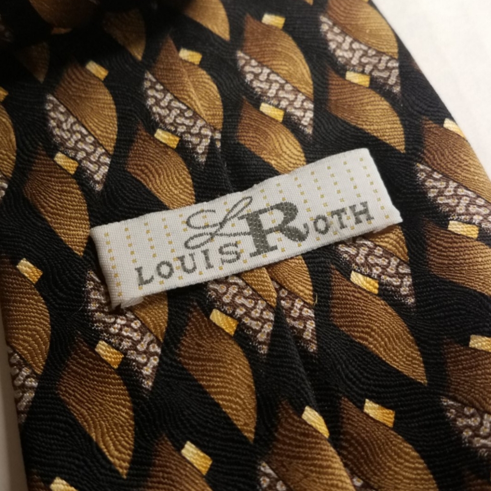 Louis Roth tie h29 - Picture 3 of 5